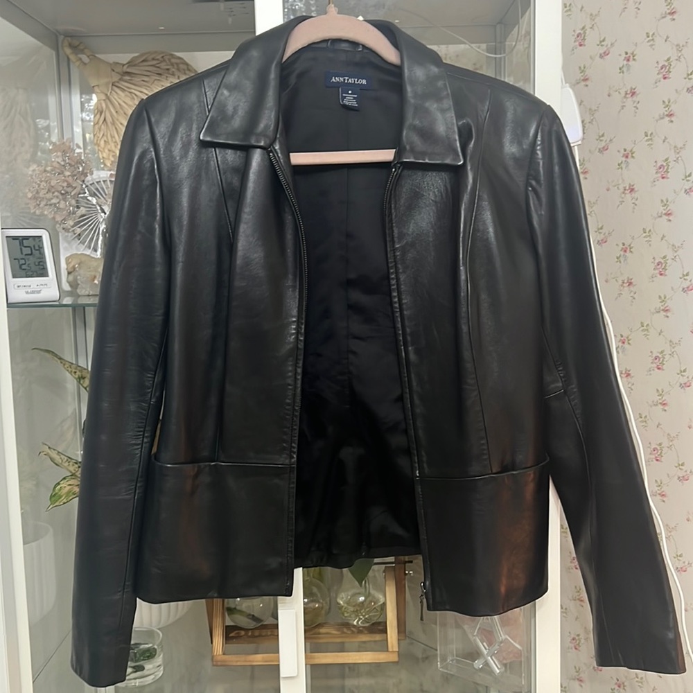 Ann Taylor Leather Jacket